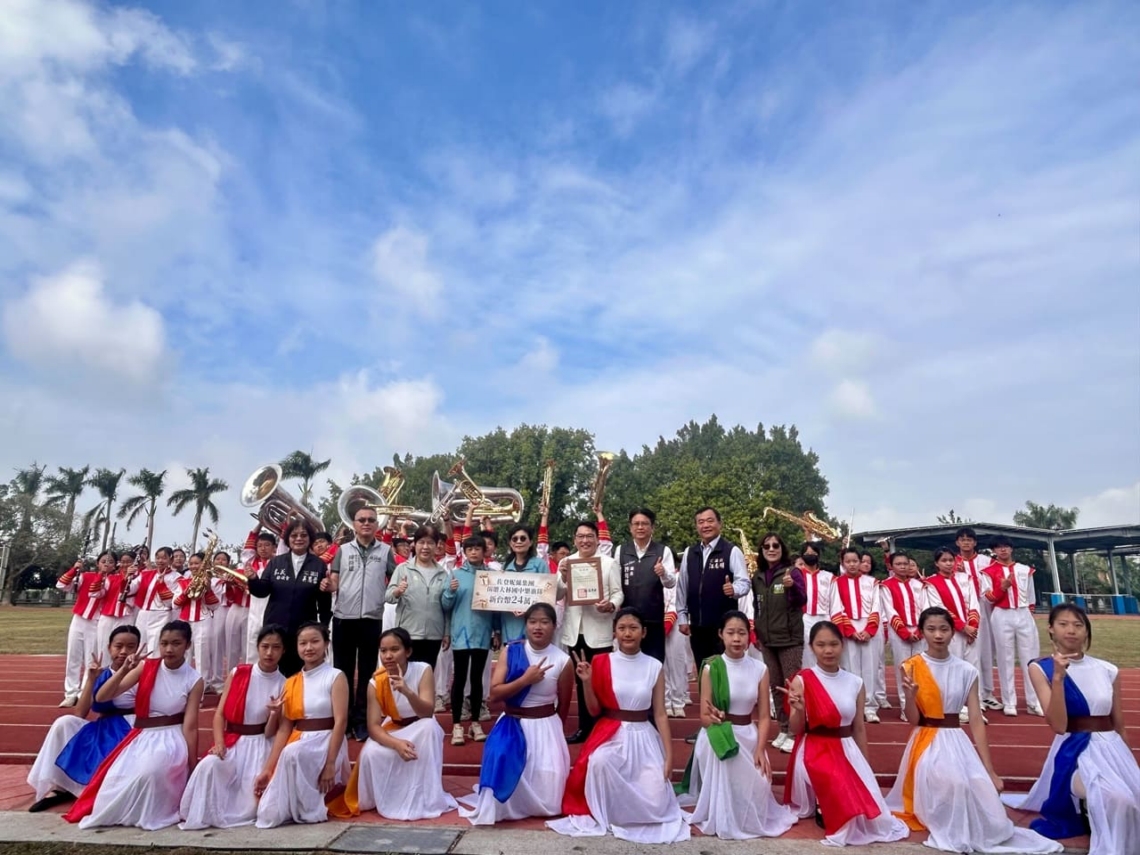 佐登妮絲持續深耕嘉義力挺大林國中樂旗隊 ESG永續行動再展承諾